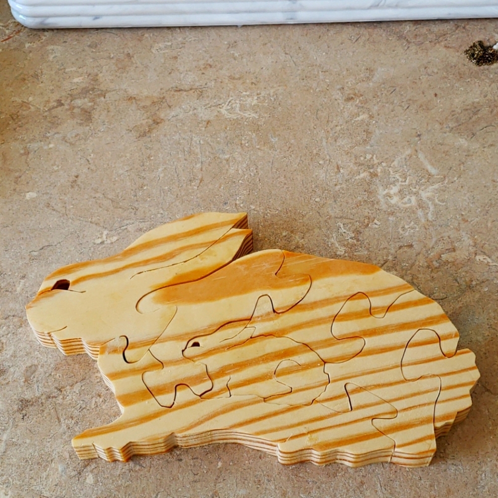 Home Made Bunny Puzzle